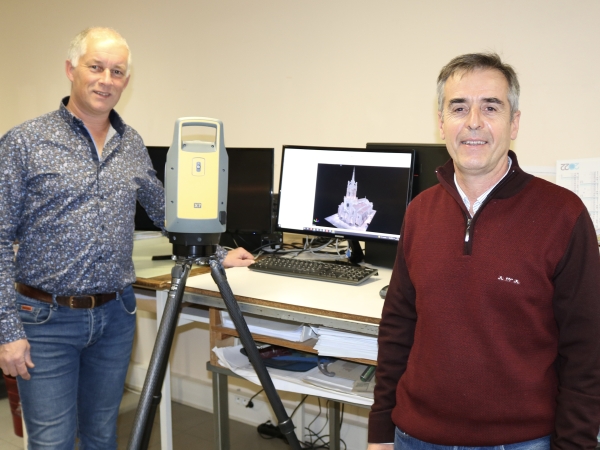 Le scanner 3D, nouvel outil du cabinet de géomètres-experts Pigeon-Toinon