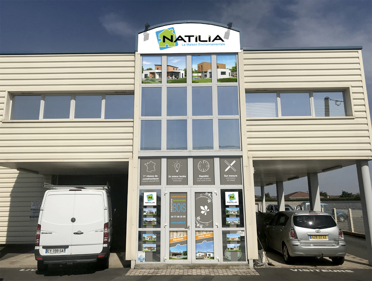 Natilia, la flexibilité d’une agence locale, la force d’un constructeur national