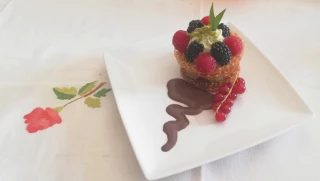 La recette du mois : Tuiles de sésame aux fruits rouges