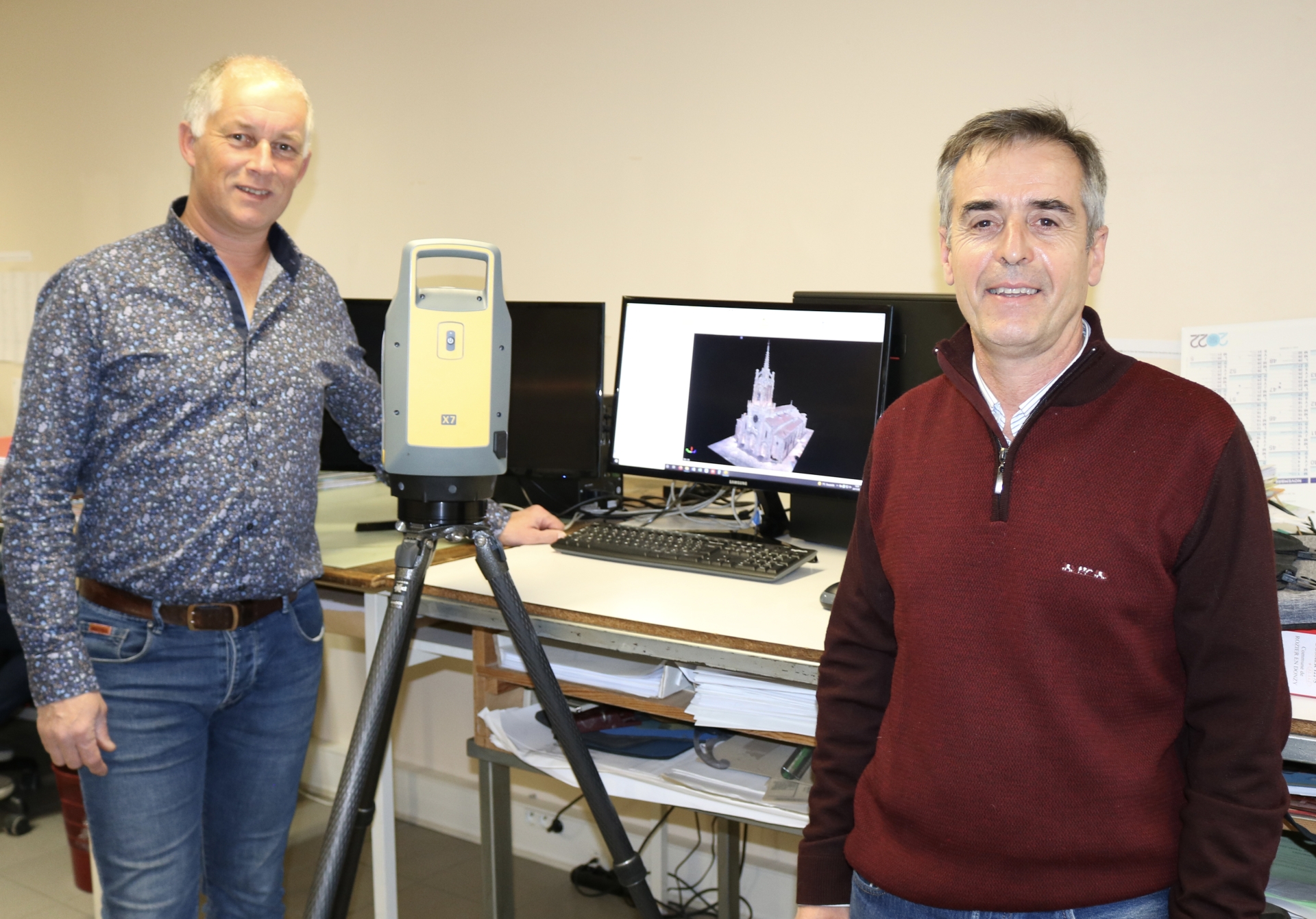 Le scanner 3D, nouvel outil du cabinet de géomètres-experts Pigeon-Toinon