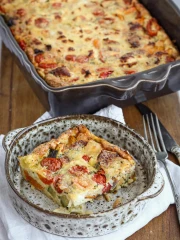 Recette : Clafoutis salé crousti fondant